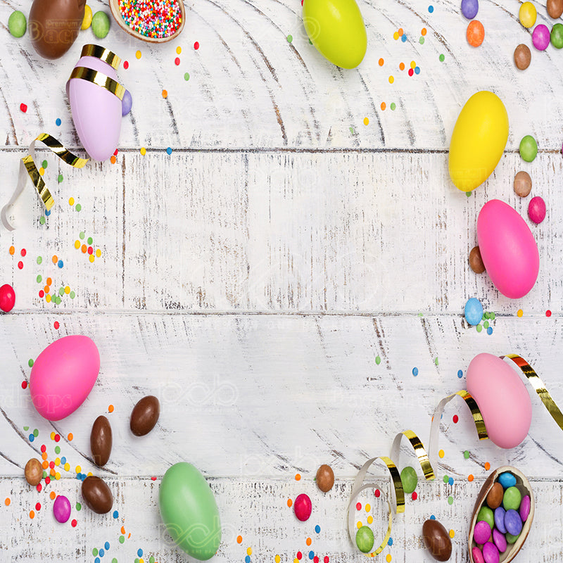 premium one pillowcover backdrops-Easter Candy