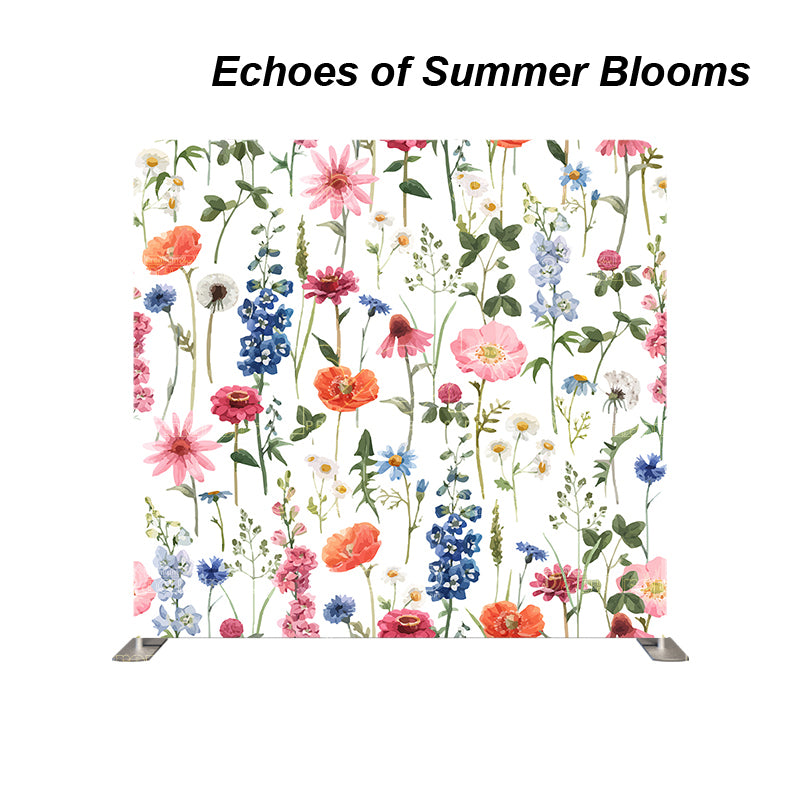 Pillow Cover Backdrop (Echoes of Summer Blooms)