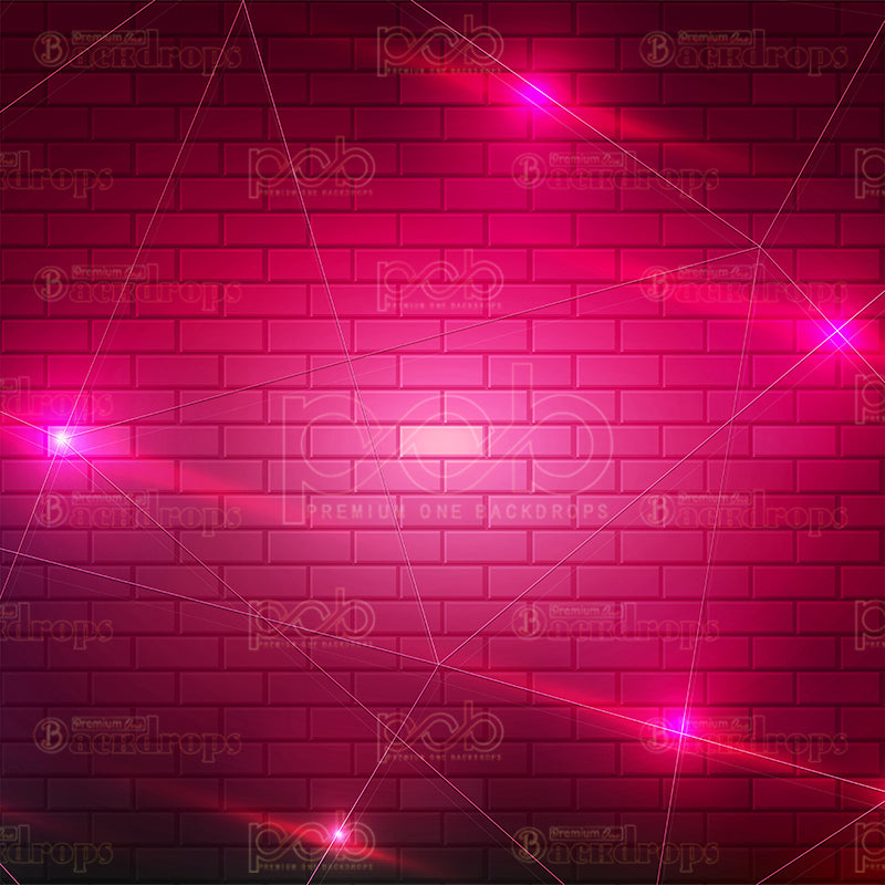 premium one pillowcover backdrops-Electrifying Brick