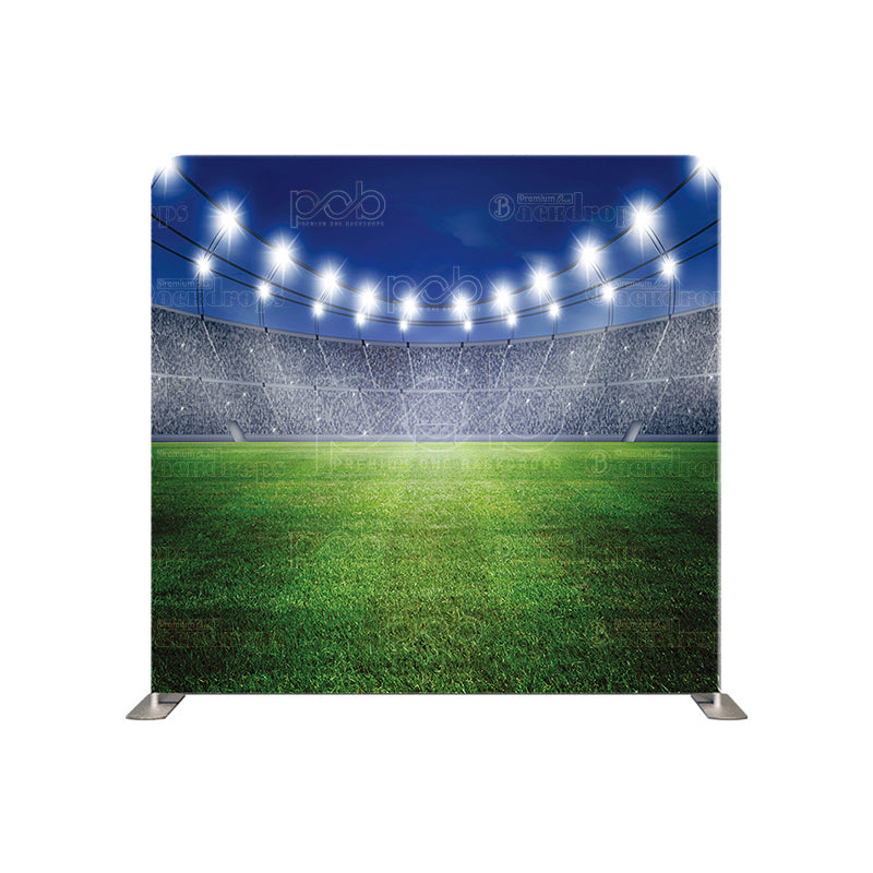 premium one pillowcover backdrops-Field with Lights