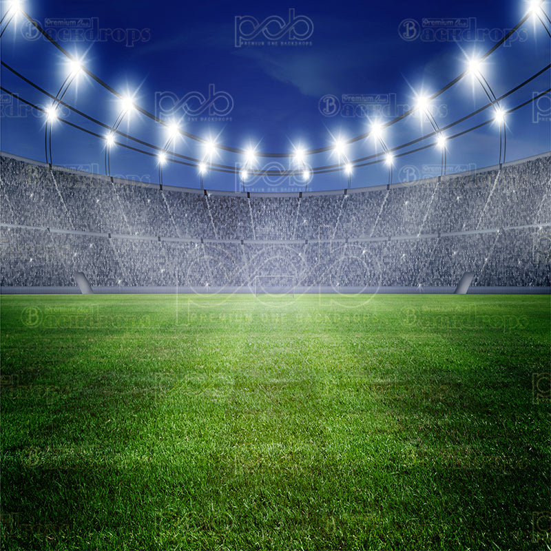 premium one pillowcover backdrops-Football Stadium