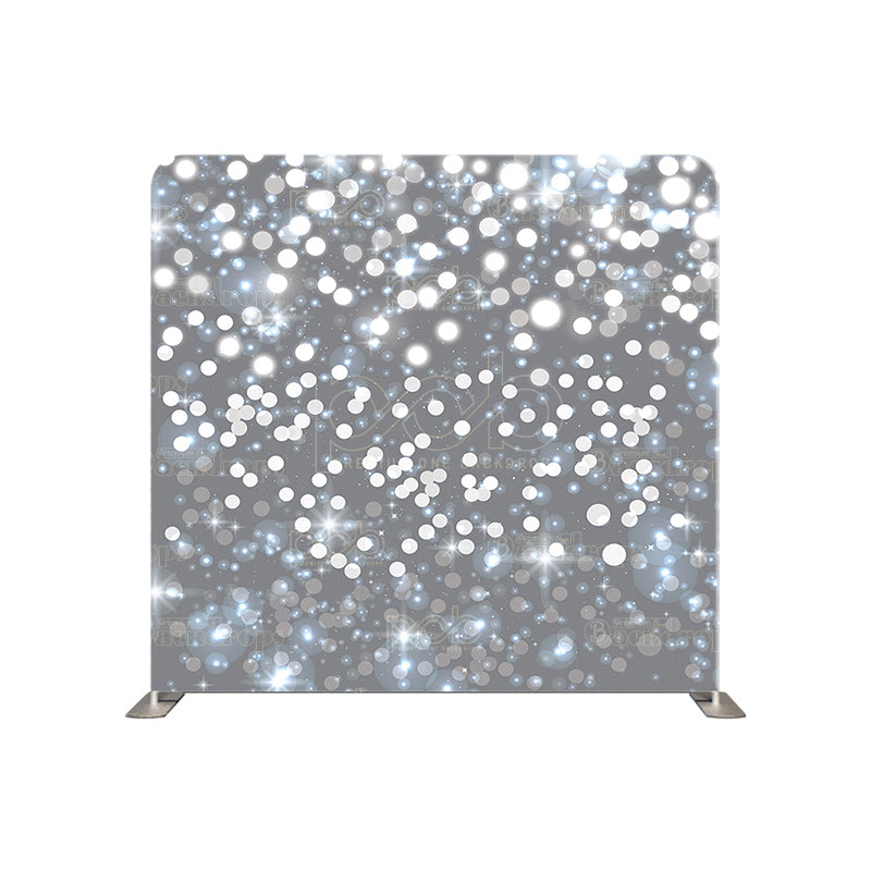 premium one pillowcover backdrops-Frosted Light Frenzy