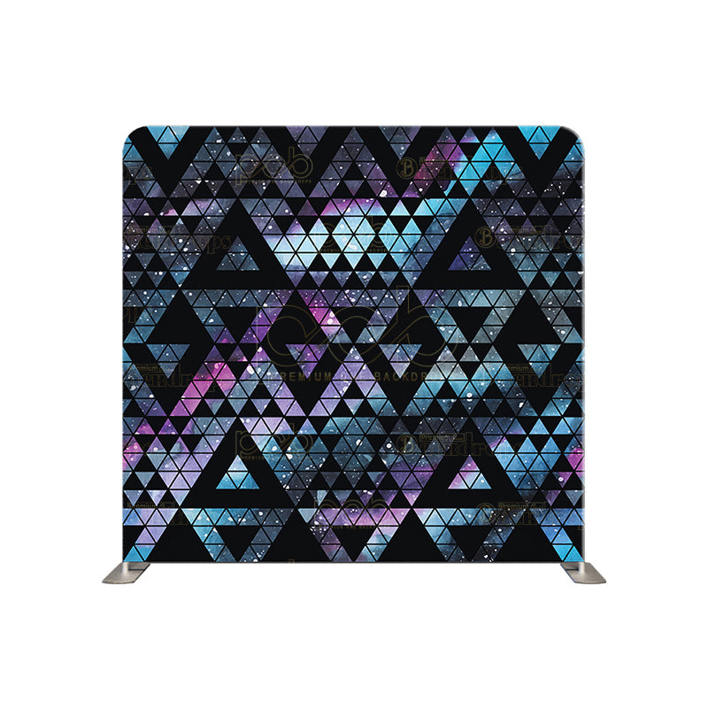 premium one pillowcover backdrops-Galaxy Geometric