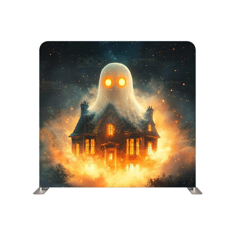 premium one pillowcover backdrops-Ghost House