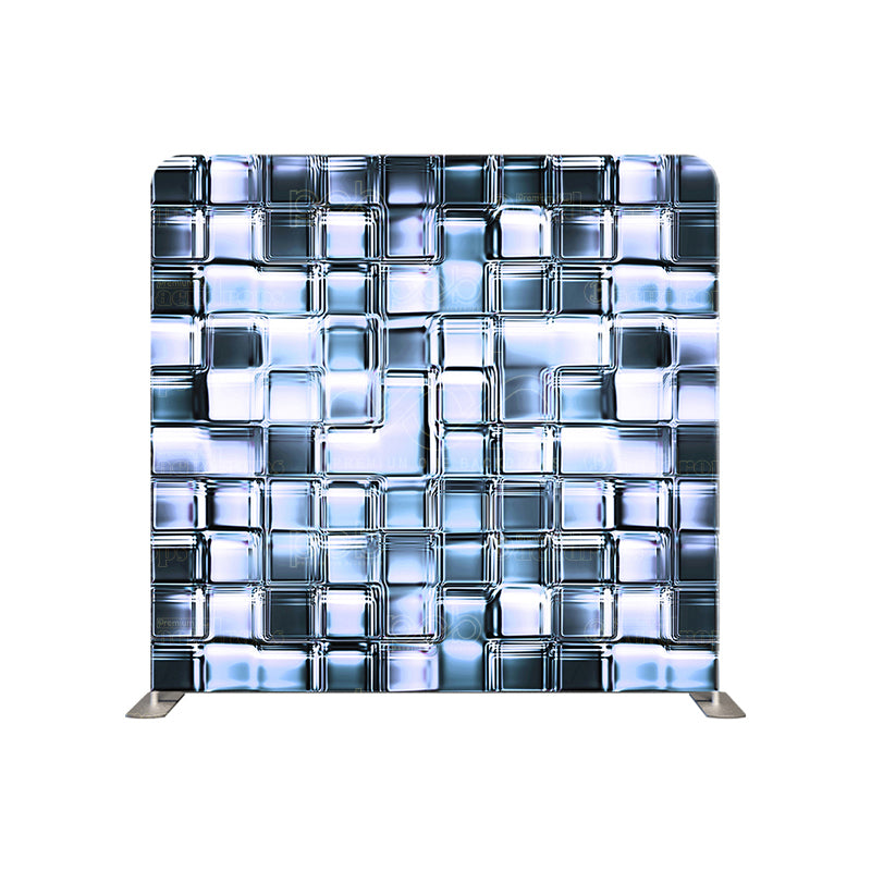 premium one pillowcover backdrops-Glass Cubes