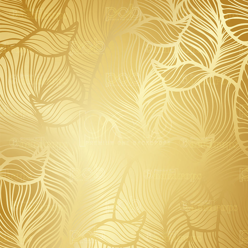 premium one pillowcover backdrops-Gold Leaf