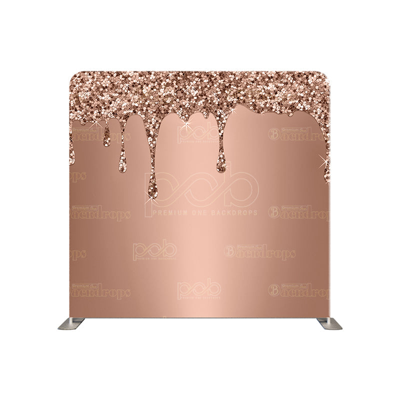 premium one pillowcover backdrops-Champagne grit