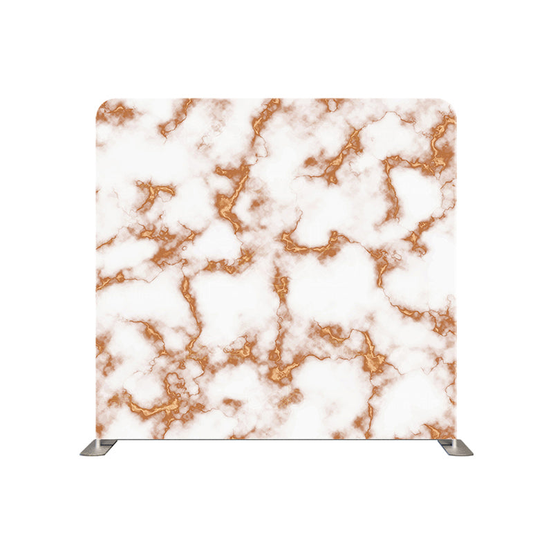 premium one pillowcover backdrops-Gold and White Marble