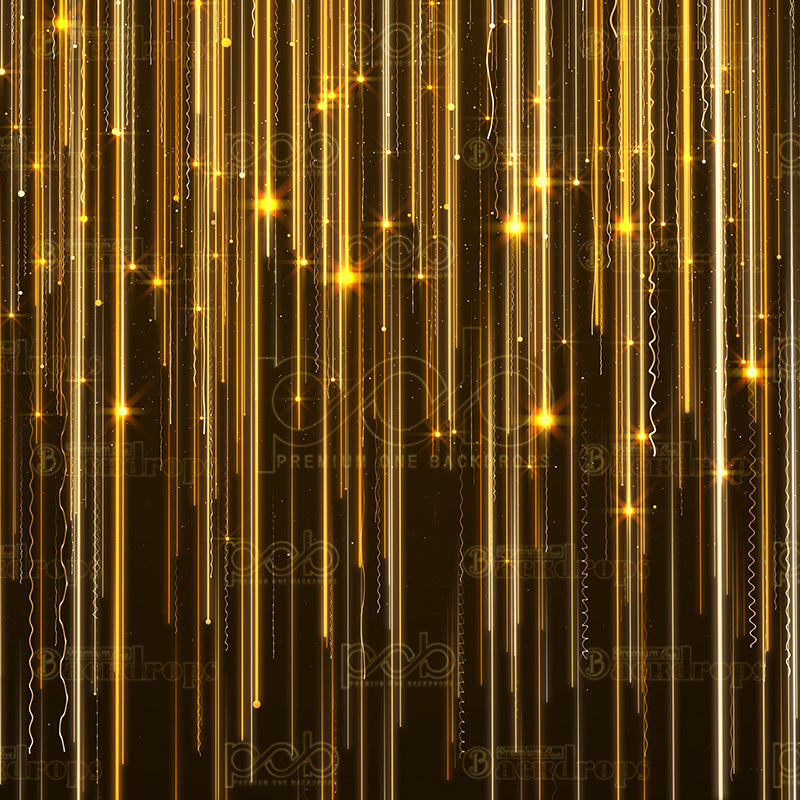 Pillow Cover Backdrop(Golden Sparkle)