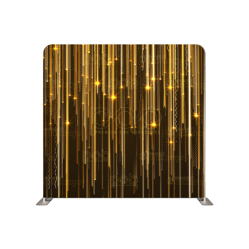 premium one pillowcover backdrops-Golden Sparkle