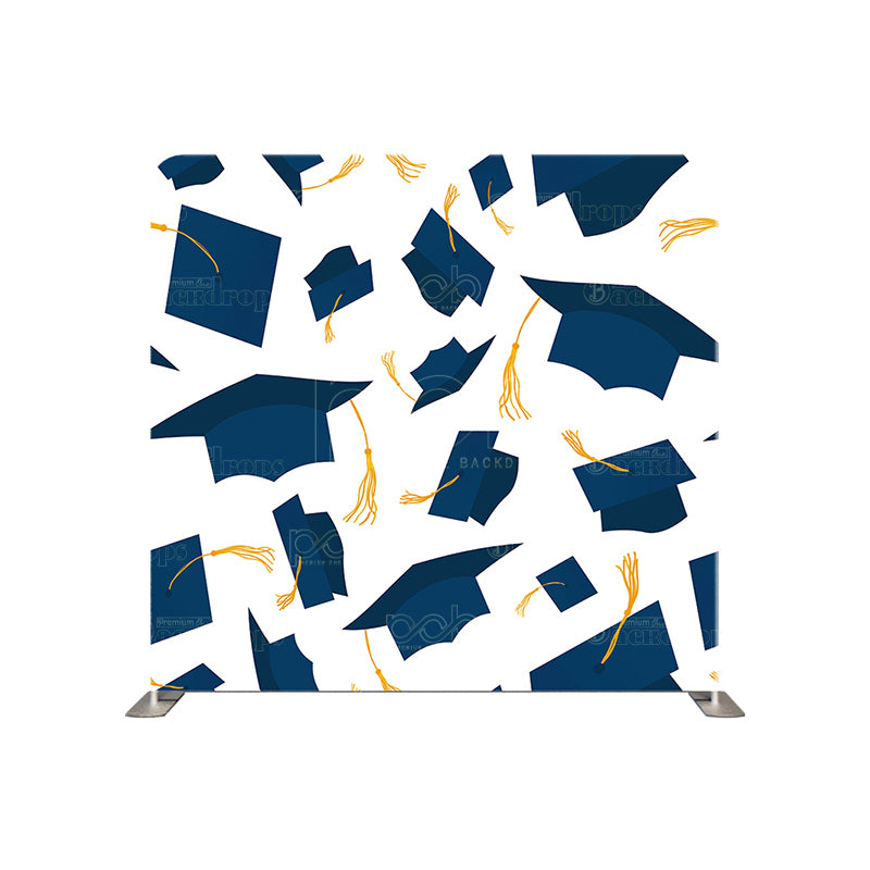 premium one pillowcover backdrops-Graduation cap