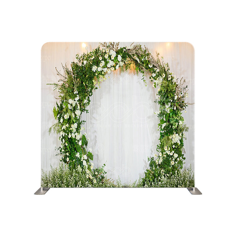 premium one pillowcover backdrops-Greenery All The Way Around