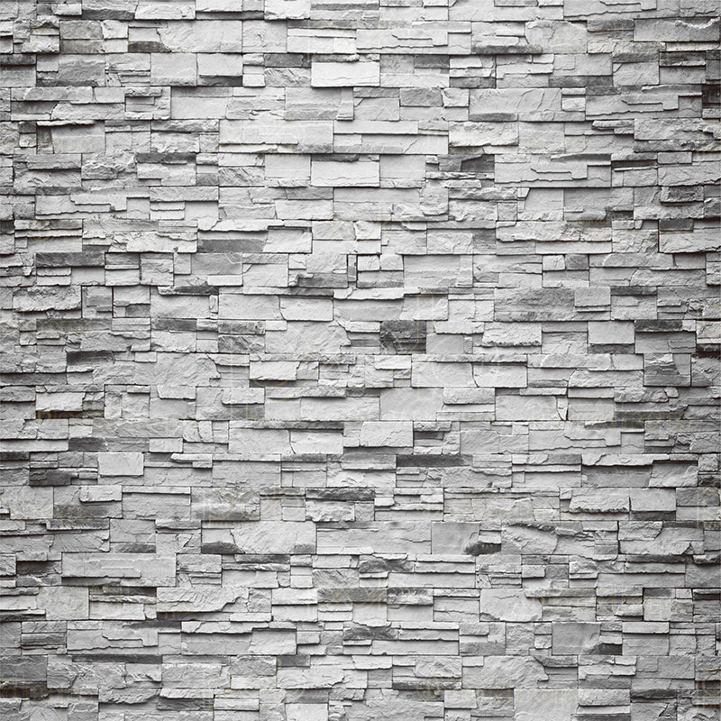 premium one pillowcover backdrops-Grey Rock Wall