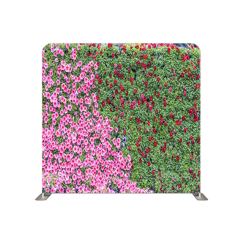 Pillow Cover Backdrop(HALF AND HALF FLOWER WALL)