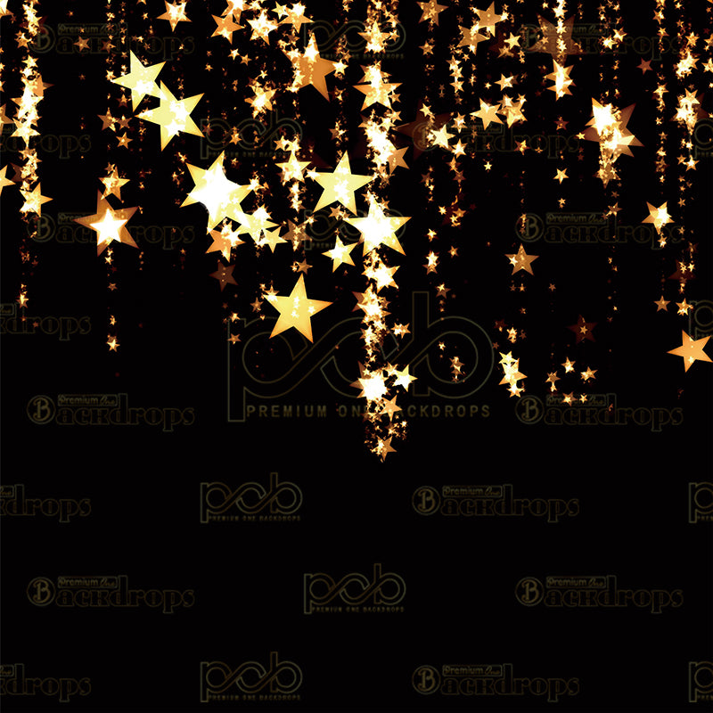 premium one pillowcover backdrops-Hanging Stars