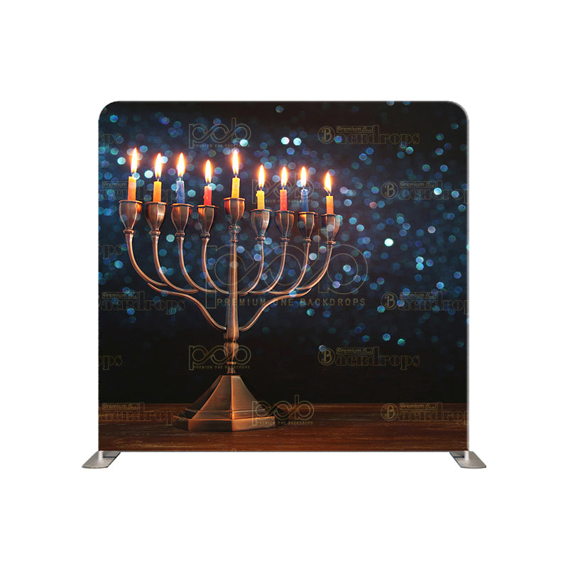 premium one pillowcover backdrops-Hanukkah Nights