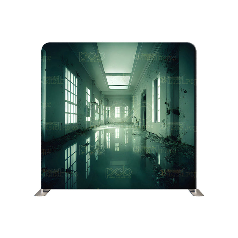 premium one pillowcover backdrops-Haunted Asylum