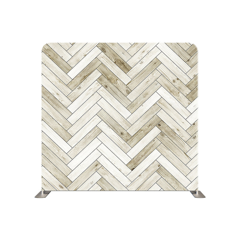 premium one pillowcover backdrops-Herringbone wood