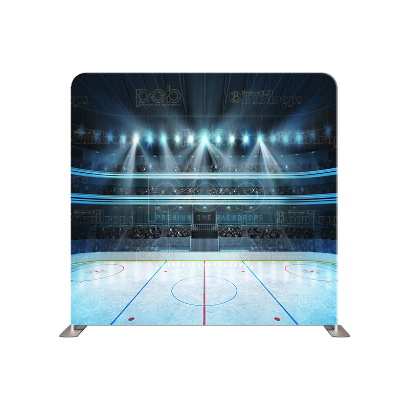 premium one pillowcover backdrops-Hockey Sideline