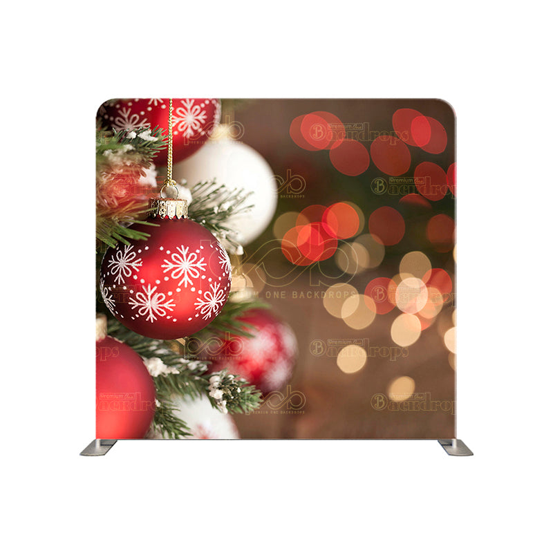 premium one pillowcover backdrops-Holiday Snowflake Ornaments