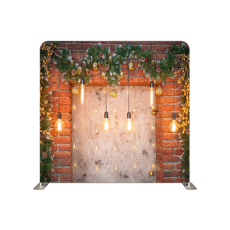 premium one pillowcover backdrops-Holiday Wall