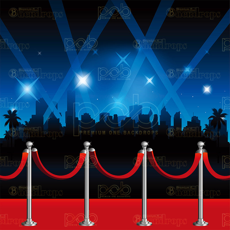 premium one pillowcover backdrops-Hollywood Hills