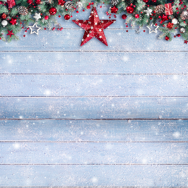 premium one pillowcover backdrops-Homestyle Christmas