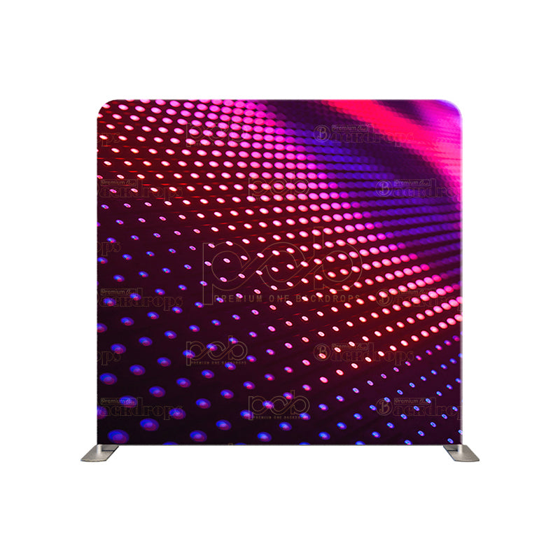 premium one pillowcover backdrops-Aligned led light beads