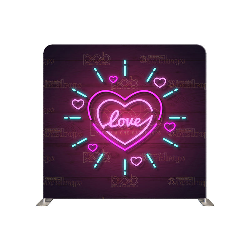 premium one pillowcover backdrops-Light Up With Love