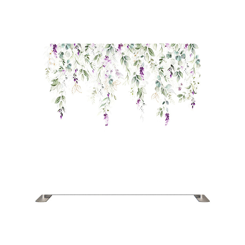 premium one pillowcover backdrops-Lilac Greenery