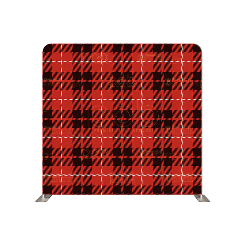 premium one pillowcover backdrops-Lumberjack Plaid