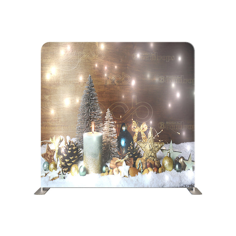 premium one pillowcover backdrops-Mini Christmas sparkle