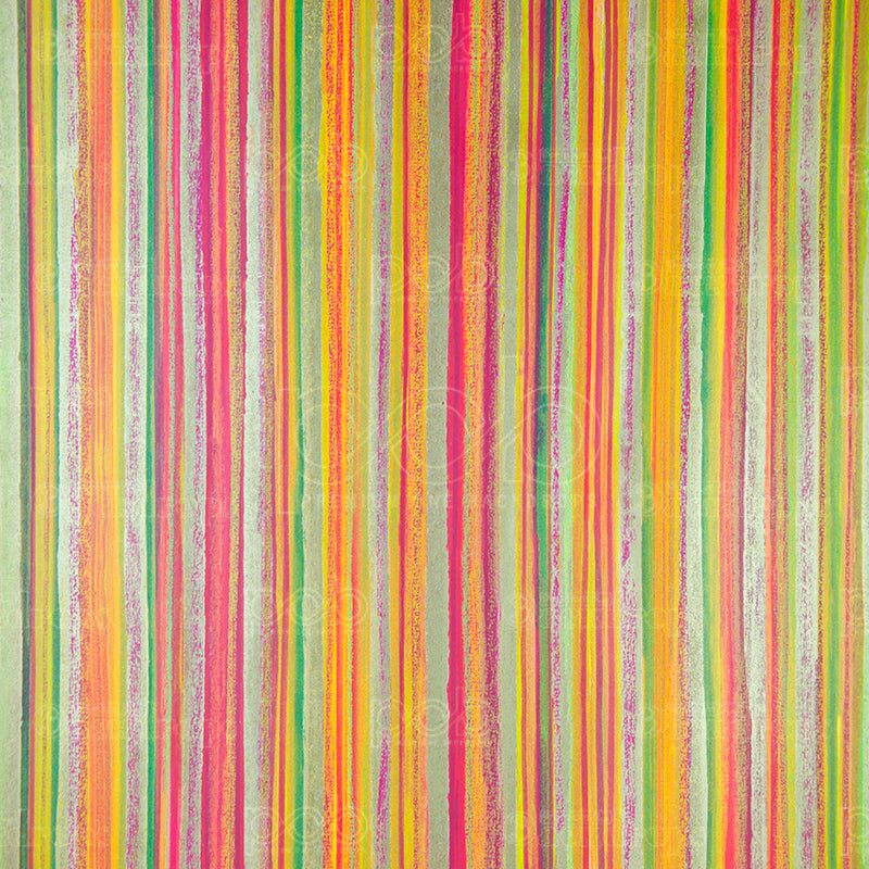 premium one pillowcover backdrops-Multi Stripe