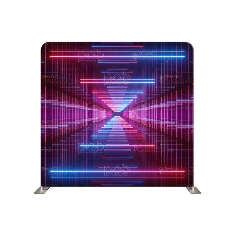 Pillow Cover Backdrop(Neon Multi Lights)