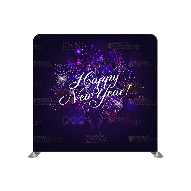 Pillow Cover Backdrop(New Year Fireworks)