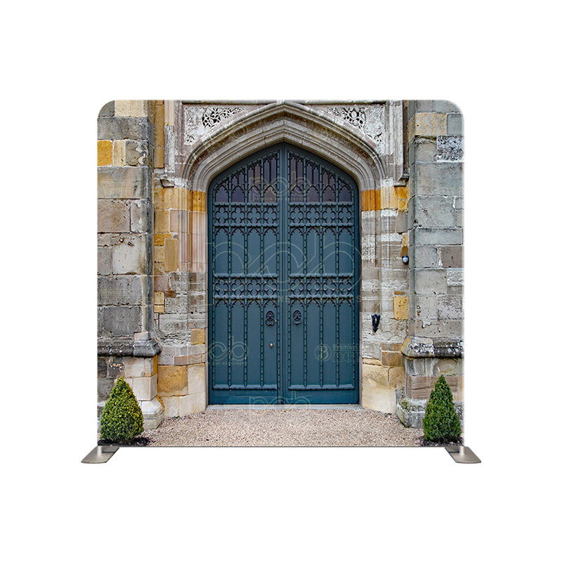 premium one pillowcover backdrops-OLD ENGLISH DOOR