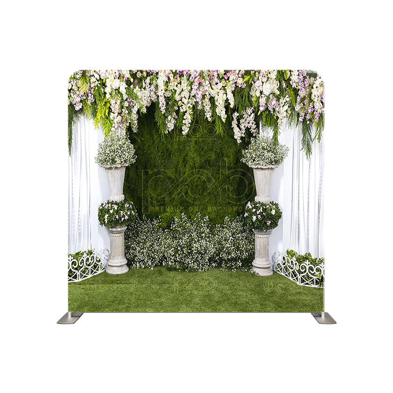 premium one pillowcover backdrops-OUTDOOR GARDEN PARTY