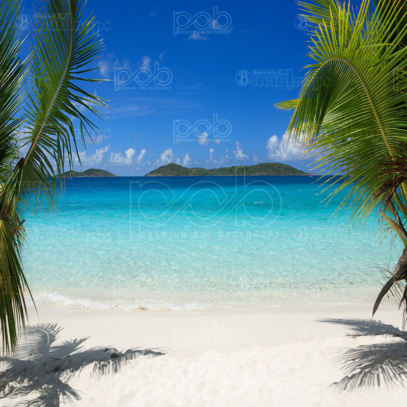 premium one pillowcover backdrops-Ocean Breeze