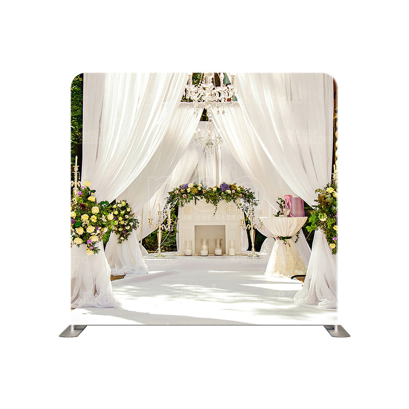 premium one pillowcover backdrops-Outdoor Elegance