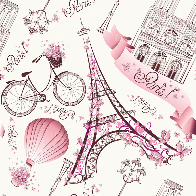 premium one pillowcover backdrops-Paris