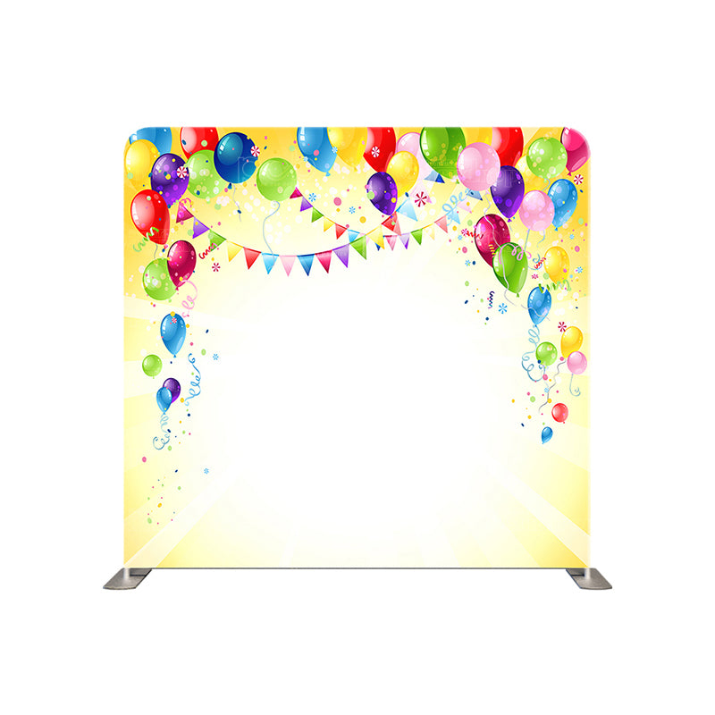 premium one pillowcover backdrops-Balloon party