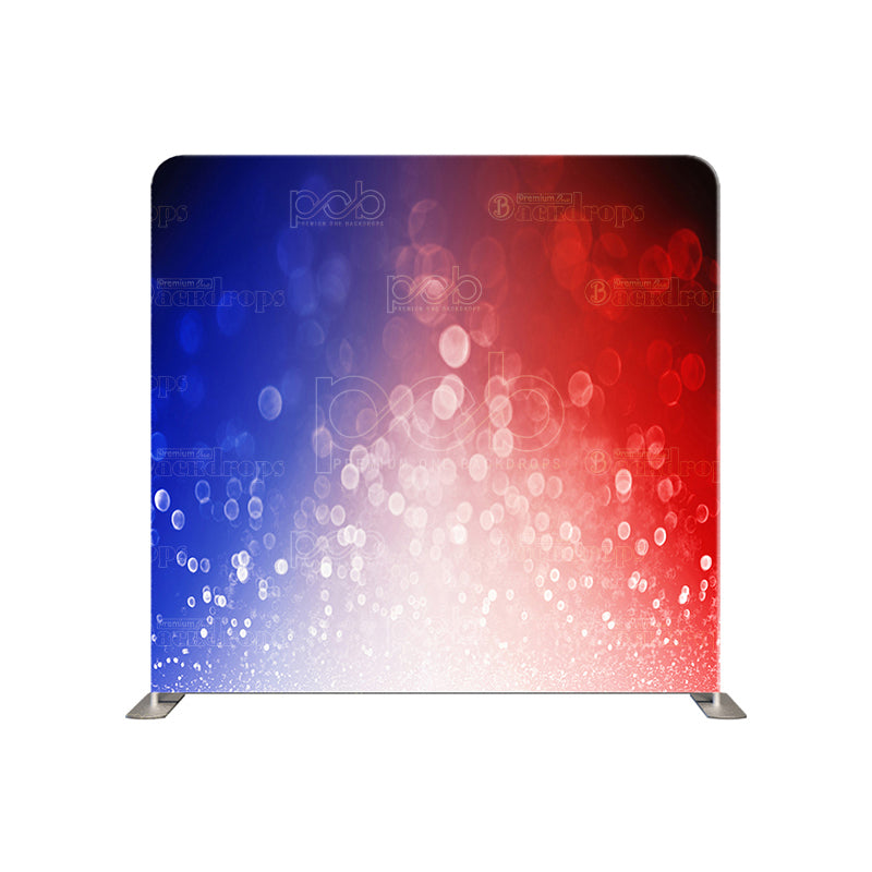 premium one pillowcover backdrops-Patriotic Bokeh