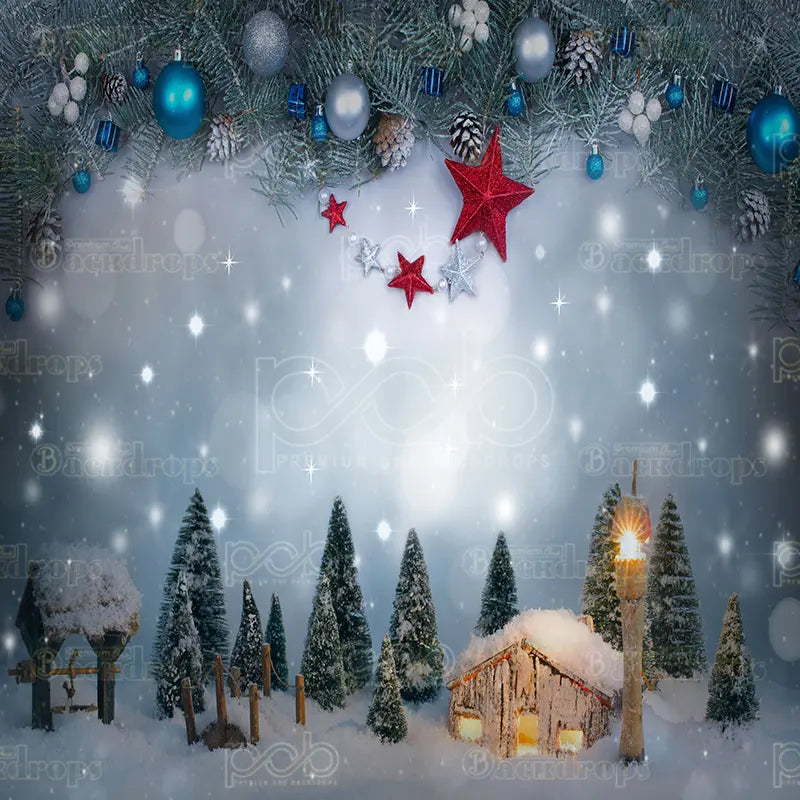 Pillow-cover-backdrops-Christmas_Snowy_Village-pob-backdrops
