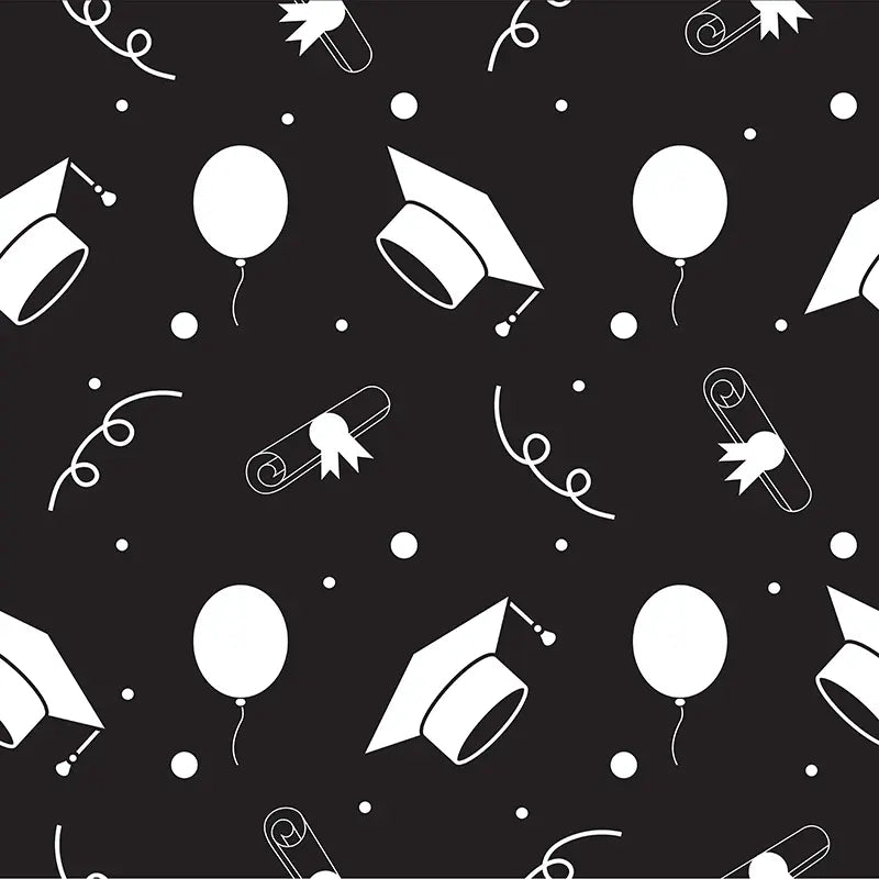 Pillow_Cover_Backdrops_Black_graduation_caps_with_balloons-pob-backdrops