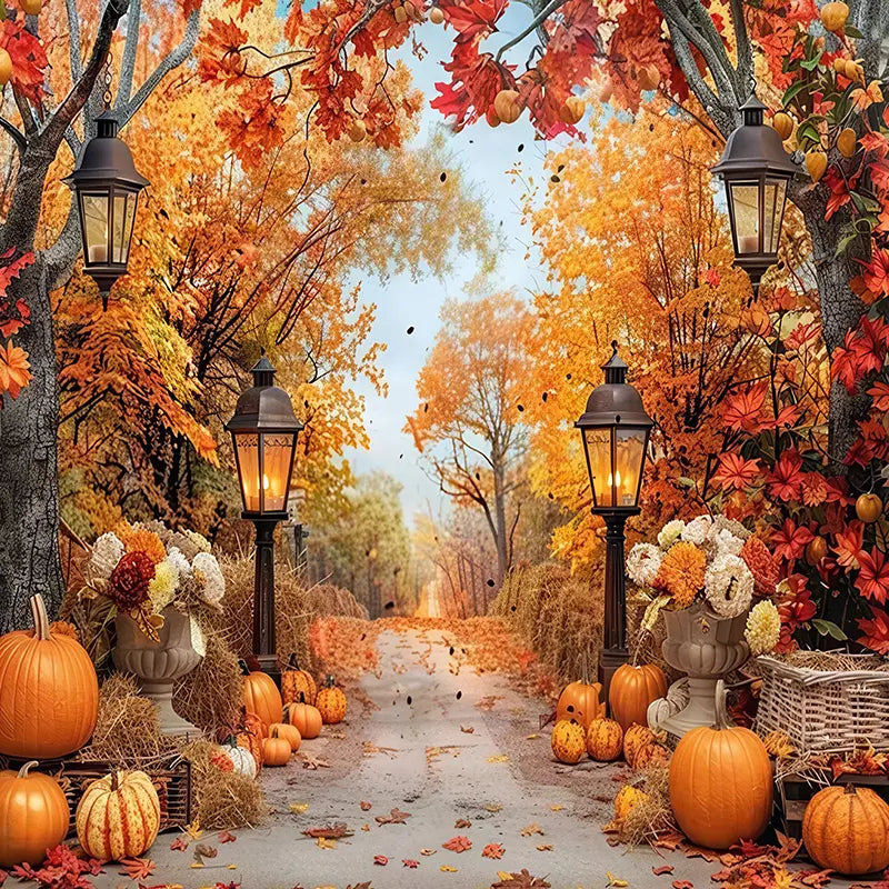 Pillow_Cover_Backdrops_Pumpkin_Maple_Leaves_street-pob-backdrops