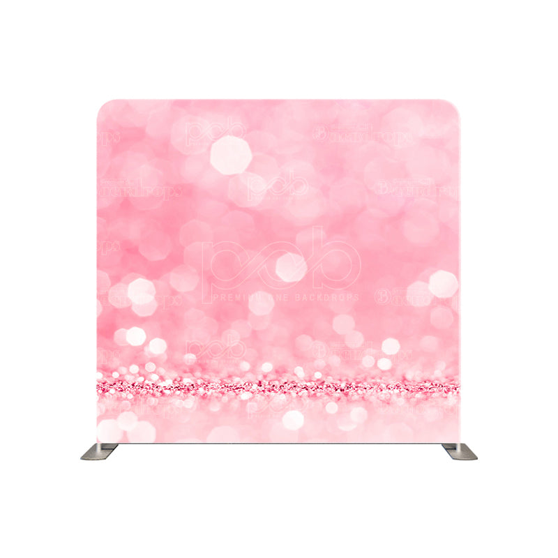 premium one pillowcover backdrops-Pink Bokeh