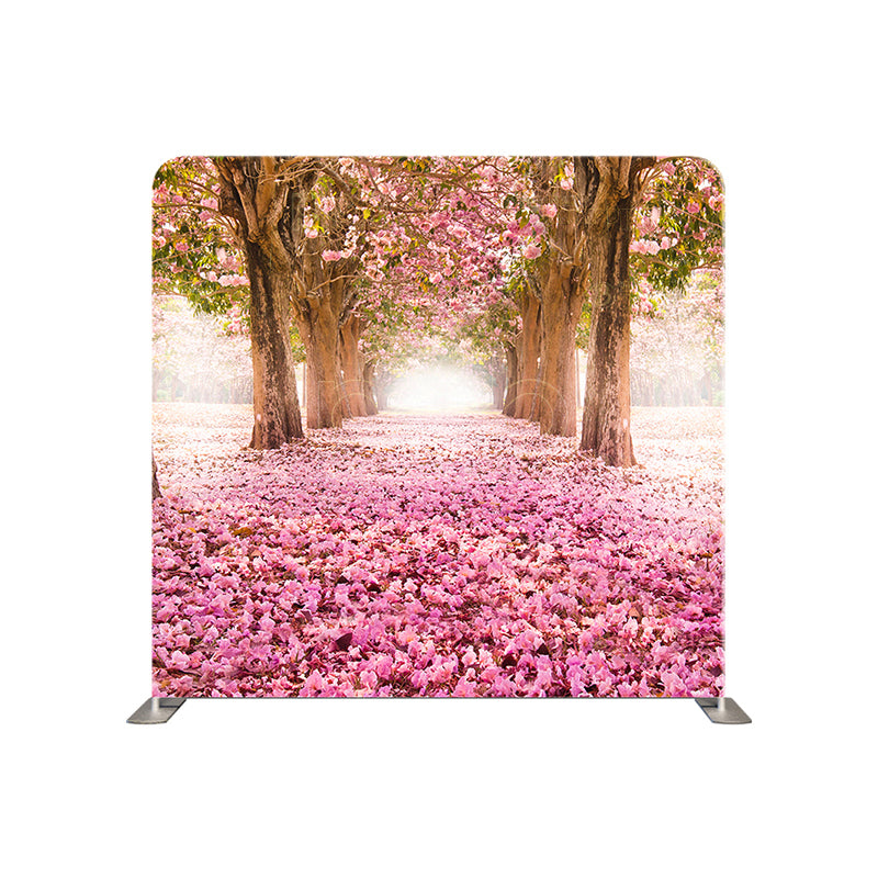 Pillow Cover Backdrop(Pink Garden Front)