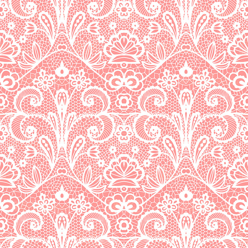 premium one pillowcover backdrops-Pink Lace