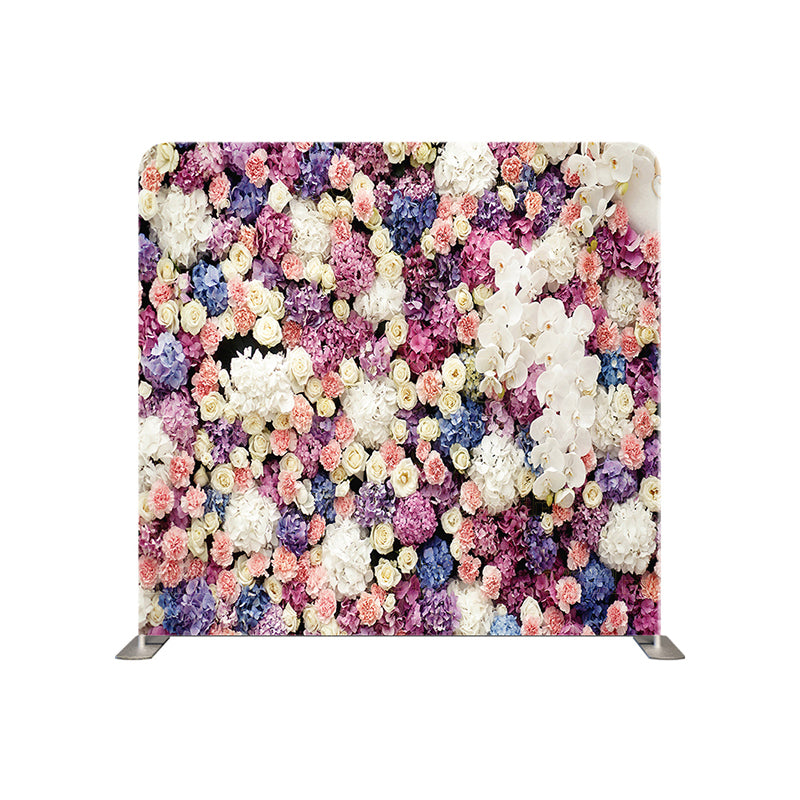 premium one pillow cover backdrops-Plum Flowers