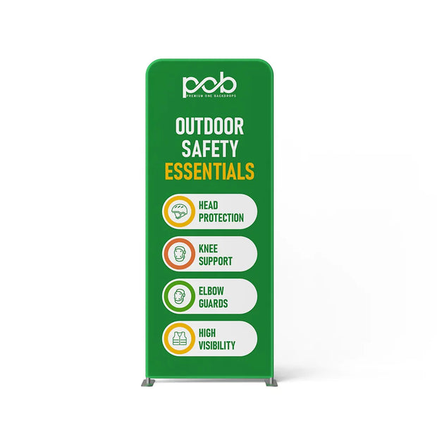 Portable Tension Fabric Banner Stand